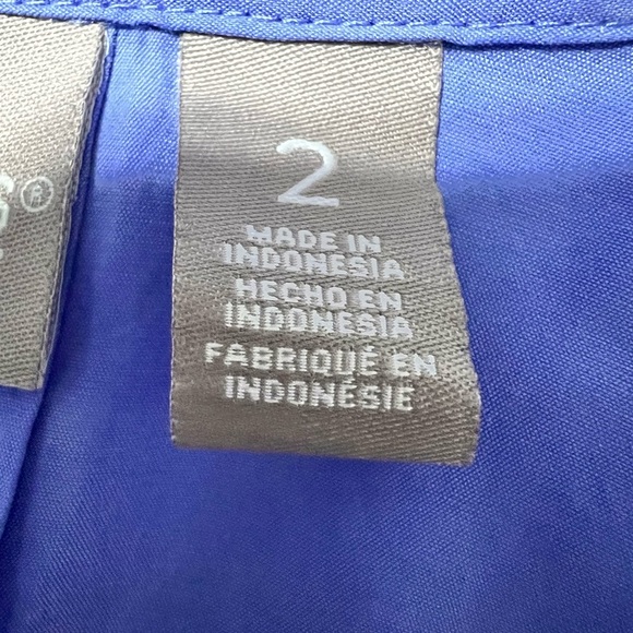 Chico’s Blue Button-Up Shirt - Picture 6 of 13